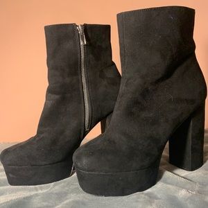 Black Platform Boots